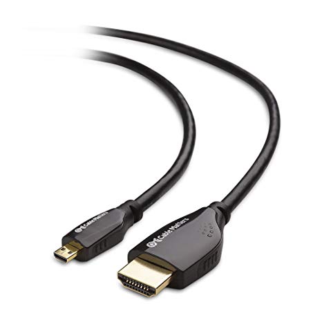 Cable Matters 2 Metres High Speed Micro HDMI Cable with Ethernet - 3D and 4K Resolution Ready