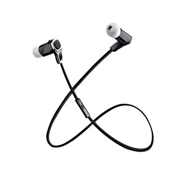 Bluetooth Headphones 4.1 Wireless Stereo Bluetooth Headsets Best In Ear Running Headphones Sweatproof Bluetooth Headset with APTX Voice Control Noise Reduction Indicator Light for iphone6 plus 6 iphone 5/5s iphone4/4s Samsung/ HTC/ Huawei/ ipads/ Notebooks / Windows Bluetooth