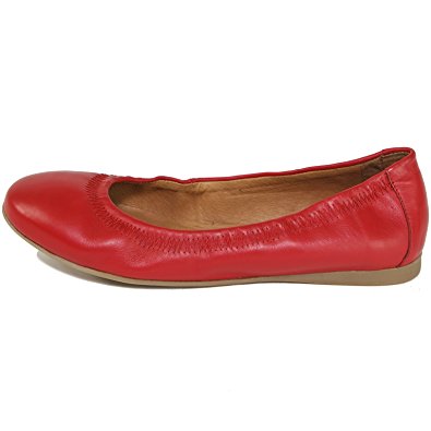 Alpine Swiss Women's Vera Ballet Flats European Made Leather Shoes