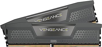 CORSAIR Vengeance DDR5 RAM 32GB (2x16GB) 6000MHz CL36 AMD Expo iCUE Compatible Computer Memory - Gray (CMK32GX5M2E6000Z36)