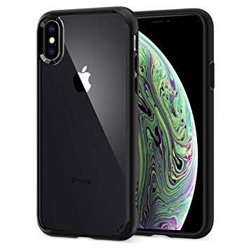 Spigen Ultra Hybrid (Version 2) Case for Apple iPhone Xs (2018) / iPhone X (2017) - Matte Black 063CS25116