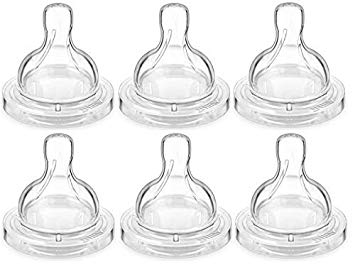 Philips AVENT 6 Pack BPA Free Classic Newborn Nipple