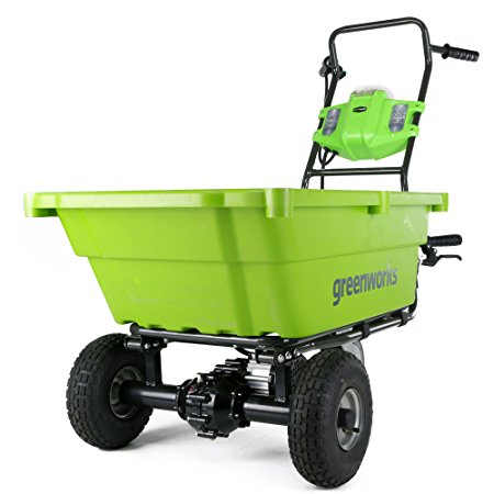 Greenworks 40V Cordless Garden Cart, Battery Not Included GC40L00