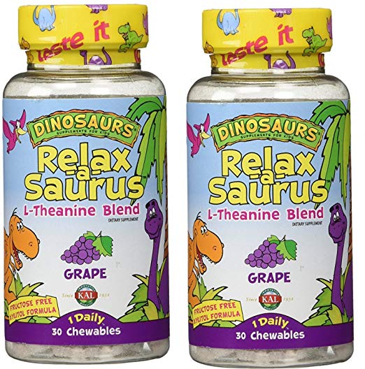 Relax-a-Saurus Kal 30 Chewable (Pack of 2)