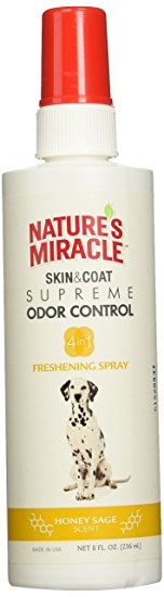 Nature's Miracle Supreme Odor Control Freshening Spray - Honey Sage Scent - 8 oz