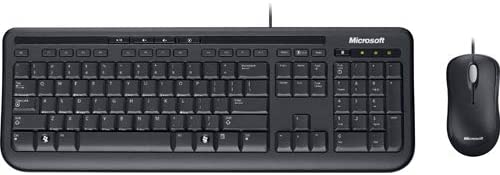 Microsoft APB-00003 Wired Desktop 600 - Keyboard and Mouse (French)