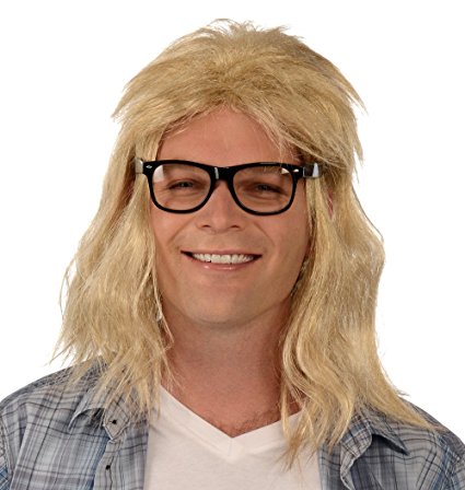 Garth Wig & Glasses
