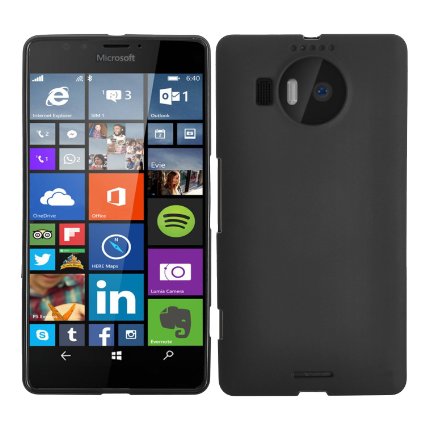 Lumia 950XL case, KuGi ® High quality ultra-thin TPU Soft Case Cover for Microsoft Lumia 950XL / 950 XL smartphone. (Black)