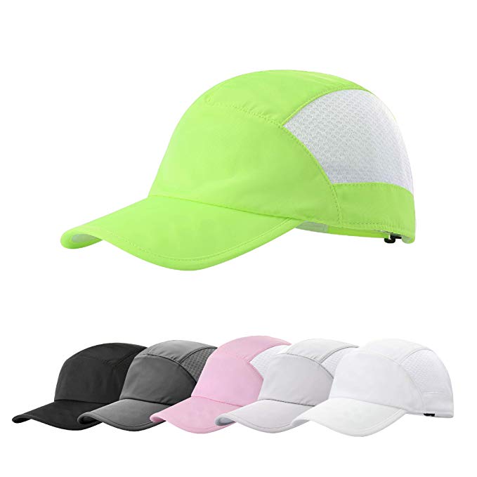 ZOWYA Unisex Sport Cap Running Cap Summer Breathable Quick Dry Mesh Baseball Cap Sun Hat for Men&Women