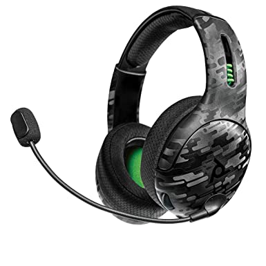 PDP Gaming LVL50 Wireless Stereo Headset: Black Camo - Xbox One, 048-025-NA-CAM - Xbox One