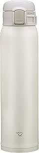 Zojirushi SMSR60EWA Stainless Mug, 20-Ounce, White