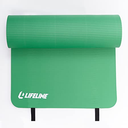 Lifeline Exercise Mat Pro -72"X23"X5/8"-Multiple Color options