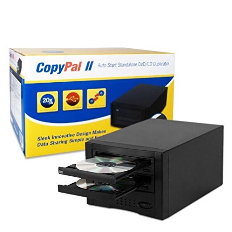 CopyPal II Single Target DVD Duplicator without LCD Display D01COPYPALII (Black)