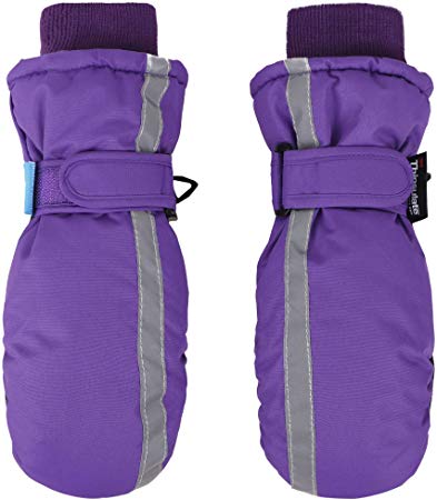 SimpliKids Children's Snow Sports Thinsulate Insulation Waterproof Winter Mittens