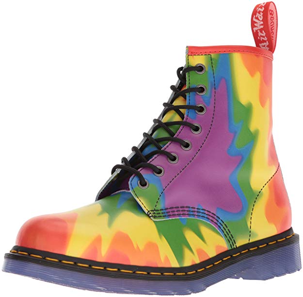 Dr. Martens Women's 1460 Pride Tyedye Fashion Boot