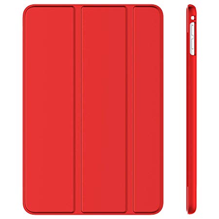 JETech Case for Apple iPad Mini 5 (2019 Model 5th Generation), Smart Cover with Auto Sleep/Wake, Red