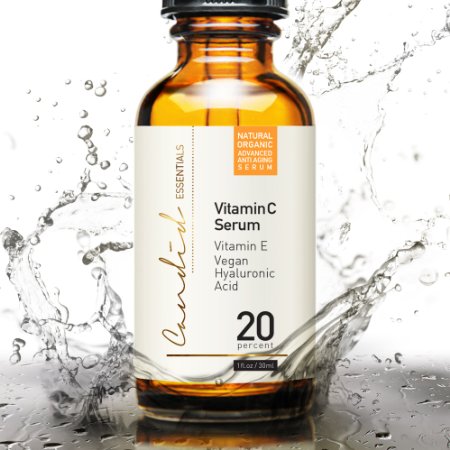 Best Vitamin C Serum for Face & Eyes, Organic & Natural, with Vitamin E, Hyaluronic & Ferulic Acid, Anti-Aging Products for Radiant Skin, 20% Serum Effectively Reduces Skin Discoloration & Wrinkles!
