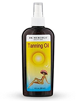 Dr. Mercola: Natural Tanning Oil 8 oz