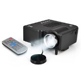 Pyle PRJG48 - Gaming Video Mobile Projector - Input Digital Video from USBSD Cards HDMI or VGA for Computer or Laptop - Compact and Portable size - LED 120 Max Screen