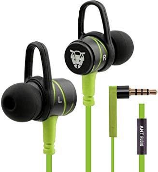 Ant Audio W56 Wired in Ear Headset  Lime Green