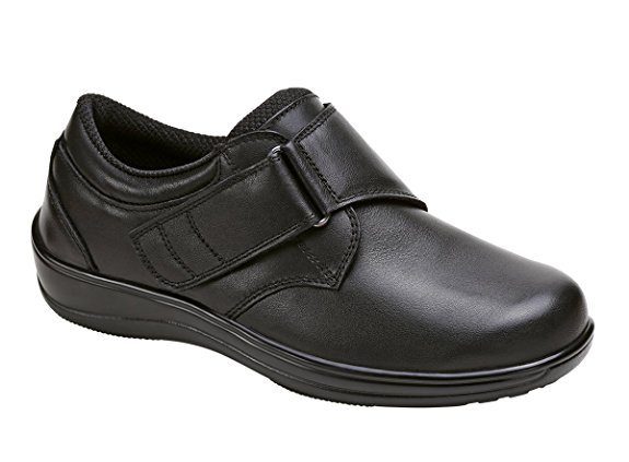 Orthofeet Acadia Comfort Wide Orthopedic Diabetic Walking Womens Velcro Shoes