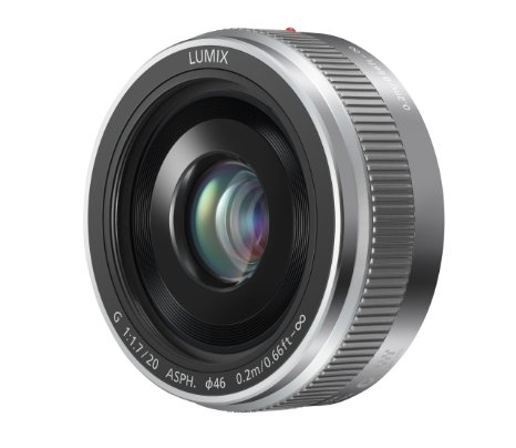 Panasonic Lumix G H-H020AS 20mm F/1.7 II ASPH Fixed Lens for Panasonic/Olympus Micro Four Thirds Cameras (Silver)