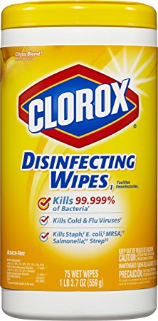 Clorox Disinfecting Wipes, Citrus Blend, 75 Count
