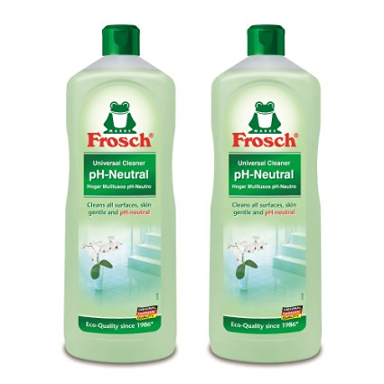 Frosch Natural pH Neutral Universal All Purpose Cleaner, 1000 ml (Pack of 2)