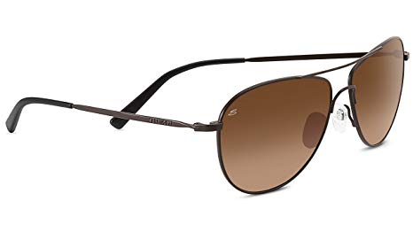 Serengeti Alghero Drivers Gradient Sunglasses, Satin Dark Espresso