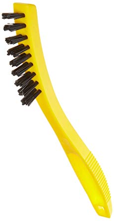 Rubbermaid Commercial Tile and Grout Brush, Black, FG9B5600BLA