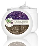 Facial Moisturizer - Organic and 100 Natural - Best Face Moisturizing Cream for Sensitive Oily or Severely Dry Skin - Anti-Aging and Anti-Wrinkle - for Women and Men - Wont Dry Your Skin or Leave It Oily - Softens and Repairs Damaged Skin - No SLS SLES Parabens PG PG Derivatives or Harmful Chemicals