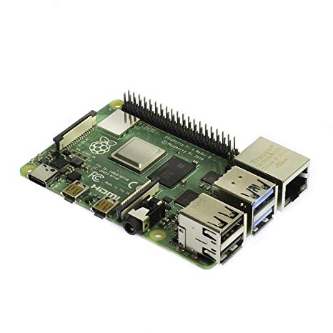 Raspberry Pi 4 Model B 2019 Quad Core 64 Bit WiFi Bluetooth (4GB)