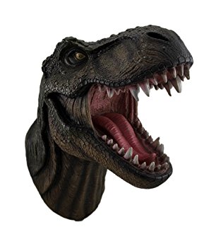 "Jurassic King" T-Rex Head Wall Mount