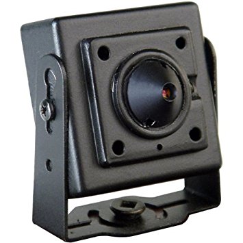 VideoSecu Mini CCTV Hidden Security Camera Pinhole Lens Covert Color CCD Wide Angle Home Surveillance MC16 1P8