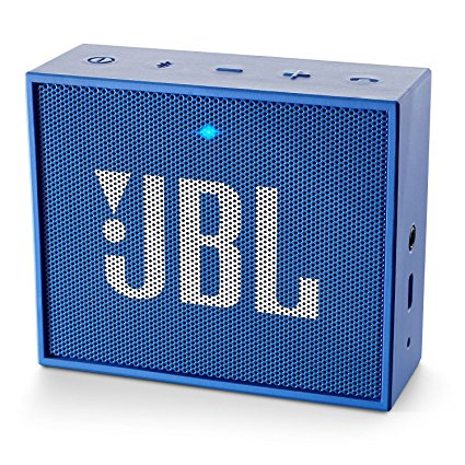 JBL GO Bluetooth Speaker (2-pack) with Speakerphone, Blue