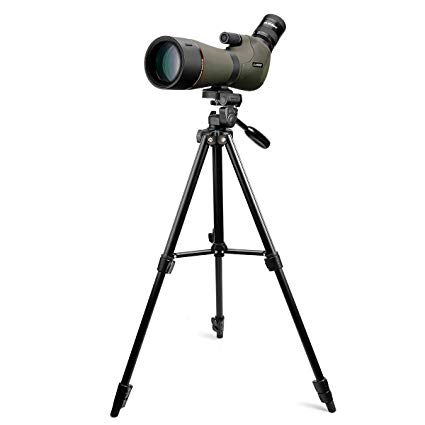 SVBONY SV46 20-60x80 Waterproof Spotting Scope Dual Focus Telescope Target Shooting Hunting Bird Watching HD Zoom Monocular