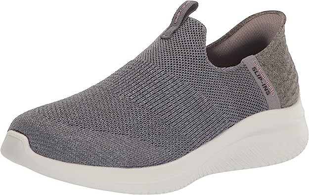 Skechers Women's Hands Free Slip Ins Ultra Flex 3.0 Smooth Step Sneaker