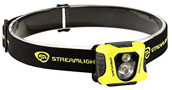 Streamlight 61420 Enduro Pro -Includes 3 AAA Alkaline Batteries, Elastic Headstrap & Yellow Fascia - Clam - 200 Lumens