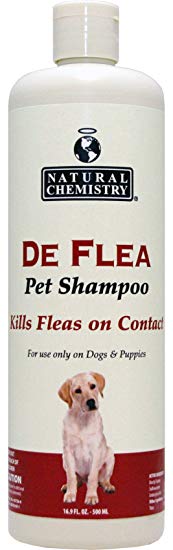 NATXZ DeFlea Ready to Use Flea & Tick Shampoo for Dogs and Puppies 33.8oz