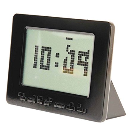 Tetris Alarm Clock with Falling Tetriminos
