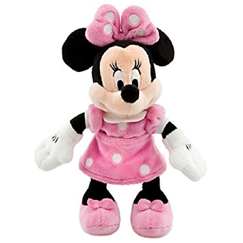 Disney 8" Minnie Mouse in Pink Dress Plush