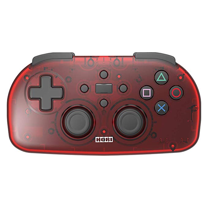 【Sony License Item】 Wireless Controller Light for Playstation (R) 4 Clear Red 【PS4 Compatible】 Japan Import