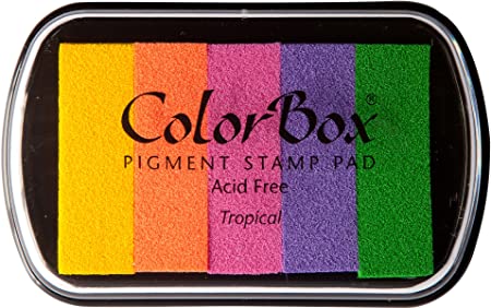 CLEARSNAP Colorbox Pigment Inkpad 5/Color, Tropical
