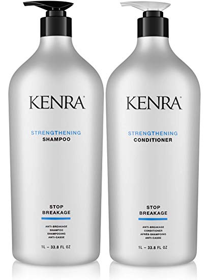 Kenra Strengthening Shampoo and Conditioner Set, 33.8-Ounce