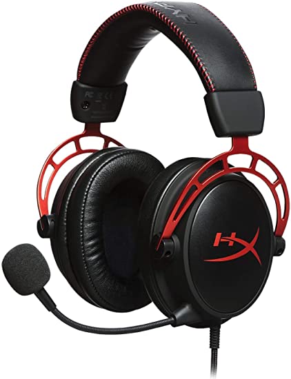 HyperX HX-HSCA-RD Cloud Alpha, Cuffie Gaming con Controlli Audio e Microfono, 50Hz-18.000 Hz, Compatibile con PC, PS4, Xbox One e Piattaforme con ingresso da 3.5 mm