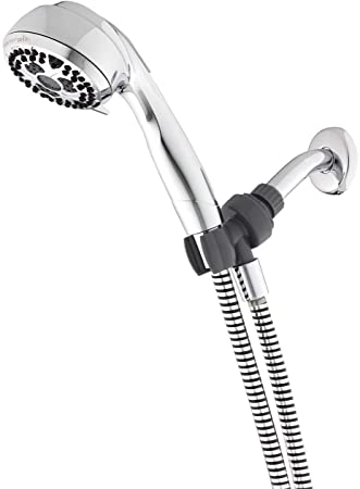 Waterpik Adjustable Hand Held Shower Head Height Select, Chrome, NSE-753E