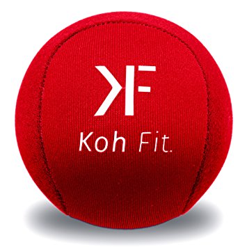Stress Ball by Koh Fit | Multiple Colors Available, With Bonus Hand Exercise Ebook and Natural Stress Relief Ebook | Fidget Toy to Reduce Anxiety | Gel Squeeze Balls for Grip Strength