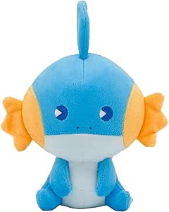 Pokemon Center Original 6 Inch Plush Saiko Soda Refresh Mudkip