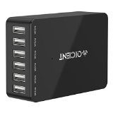 QICENT 6-Port Wall Charger 50W10A TotalQuick Charger Usb Charger Station 2A For Iphone 6S 6 5 Charger