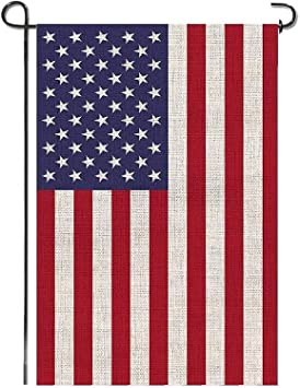 Panacare American Garden Flag, Yard Flag for Garden Decor,Patriotic Garden Flag for Outdoor Decoration,Double Sided, Waterproof,Garden Size 12.5 x 18 Inches(1 Pack)